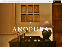Tablet Screenshot of anopura.com